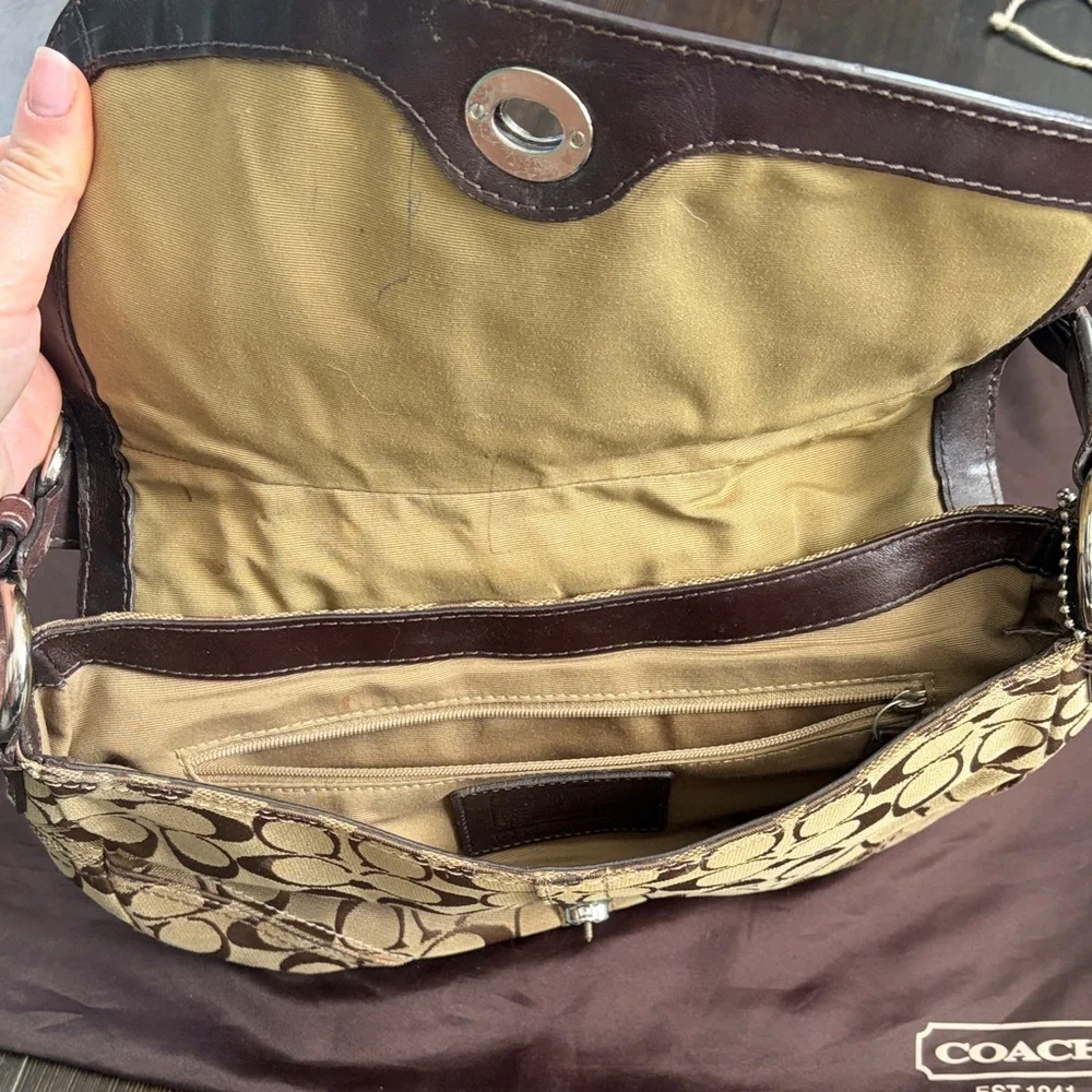 Coach bag MISSING TURNLOCK - Picture 3 of 8